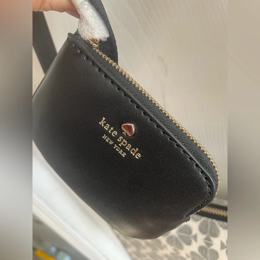 Kate Spade flower large crossbody with pouch - Picture 6 of 8